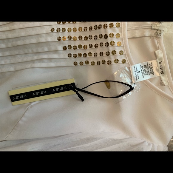 White sequin flowy Dress - Picture 2 of 2